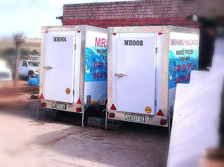 Mobile freezer